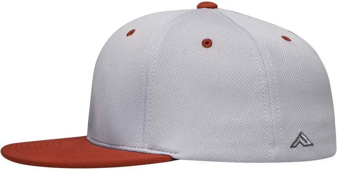 Pacific Headwear ES342 Premium P-Tec Performance Flexfit Cap - Silver Red