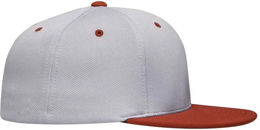 Pacific Headwear ES342 Premium P-Tec Performance Flexfit Cap - Silver Red