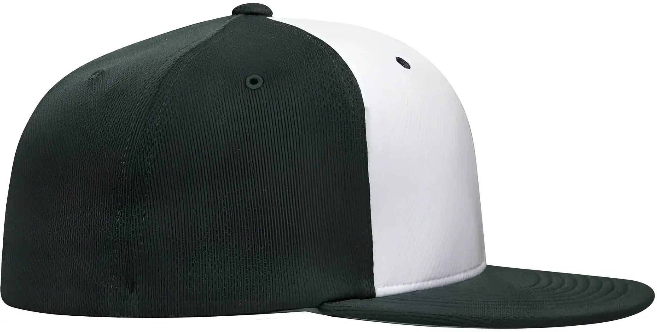 Pacific Headwear ES342 Premium P-Tec Performance Flexfit Cap - White Dark Green Dark Green