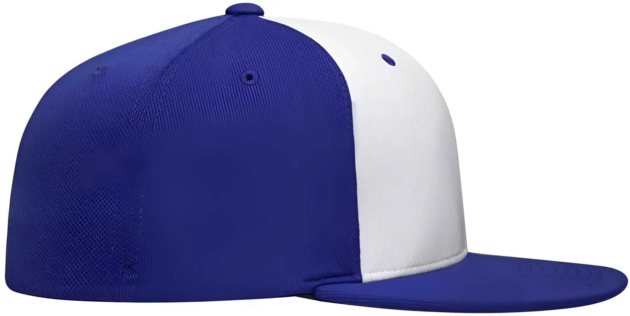 Pacific Headwear ES342 Premium P-Tec Performance Flexfit Cap - White Royal Royal