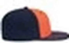 Pacific Headwear ES471 Premium Lightweight Perforated Pacflex Coolcore Cap Orange Navy Navy