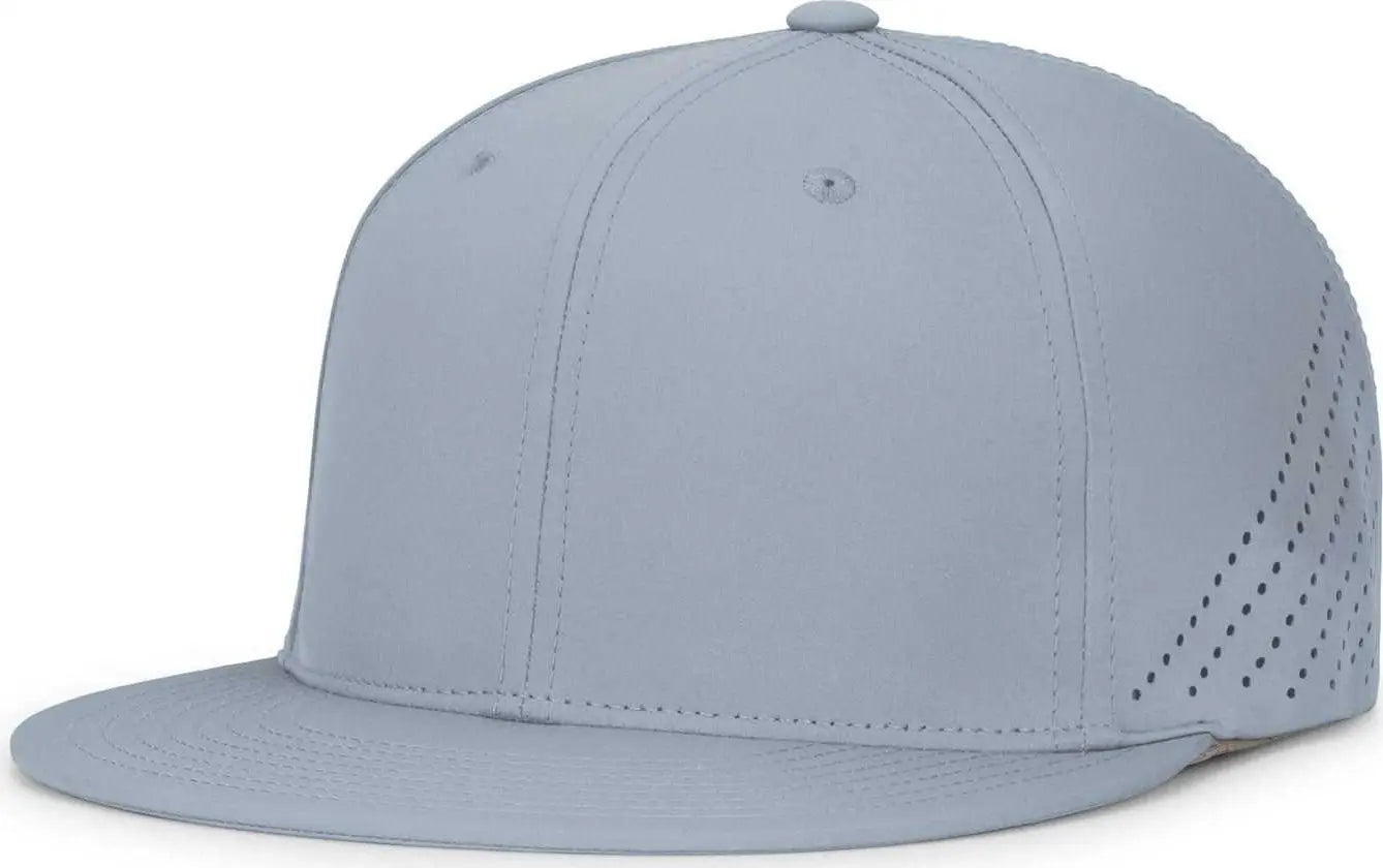 Pacific Headwear ES471 Premium Lightweight Perforated Pacflex Coolcore Cap Silver Gray / 6 1/2’’ 7’’