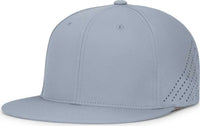 Pacific Headwear ES471 Premium Lightweight Perforated Pacflex Coolcore Cap Silver Gray / 6 1/2’’ 7’’