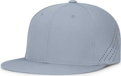 Pacific Headwear ES471 Premium Lightweight Perforated Pacflex Coolcore Cap Silver Gray / 6 1/2’’ 7’’