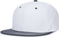 Pacific Headwear ES471 Premium Lightweight Perforated Pacflex Coolcore Cap White Graphite White Dark Gray / 6 1/2’’ 7’’