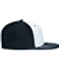 Pacific Headwear ES471 Premium Lightweight Perforated Pacflex Coolcore Cap White Black Black