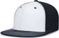 Pacific Headwear ES471 Premium Lightweight Perforated Pacflex Coolcore Cap White Black Black White Black / 6 1/2’’ 7’’
