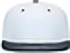 Pacific Headwear ES471 Premium Lightweight Perforated Pacflex Coolcore Cap White Black