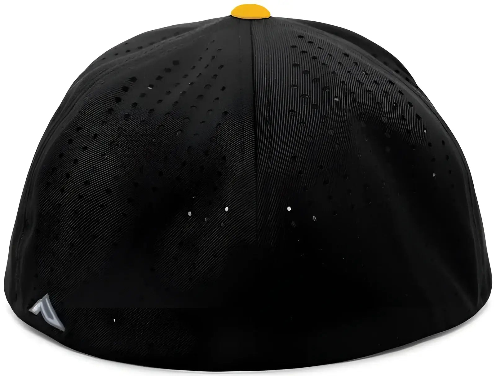 Pacific Headwear ES474 Perforated F3 Performance Flexfit Cap - Black Gold