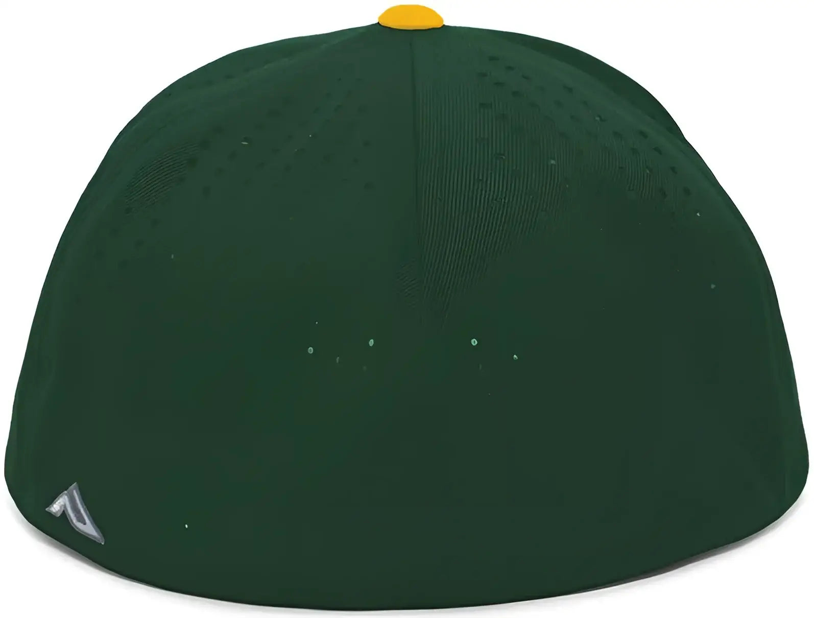 Pacific Headwear ES474 Perforated F3 Performance Flexfit Cap - Dark Green Gold