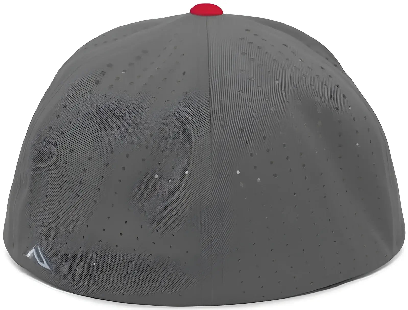 Pacific Headwear ES474 Perforated F3 Performance Flexfit Cap - Graphite Red