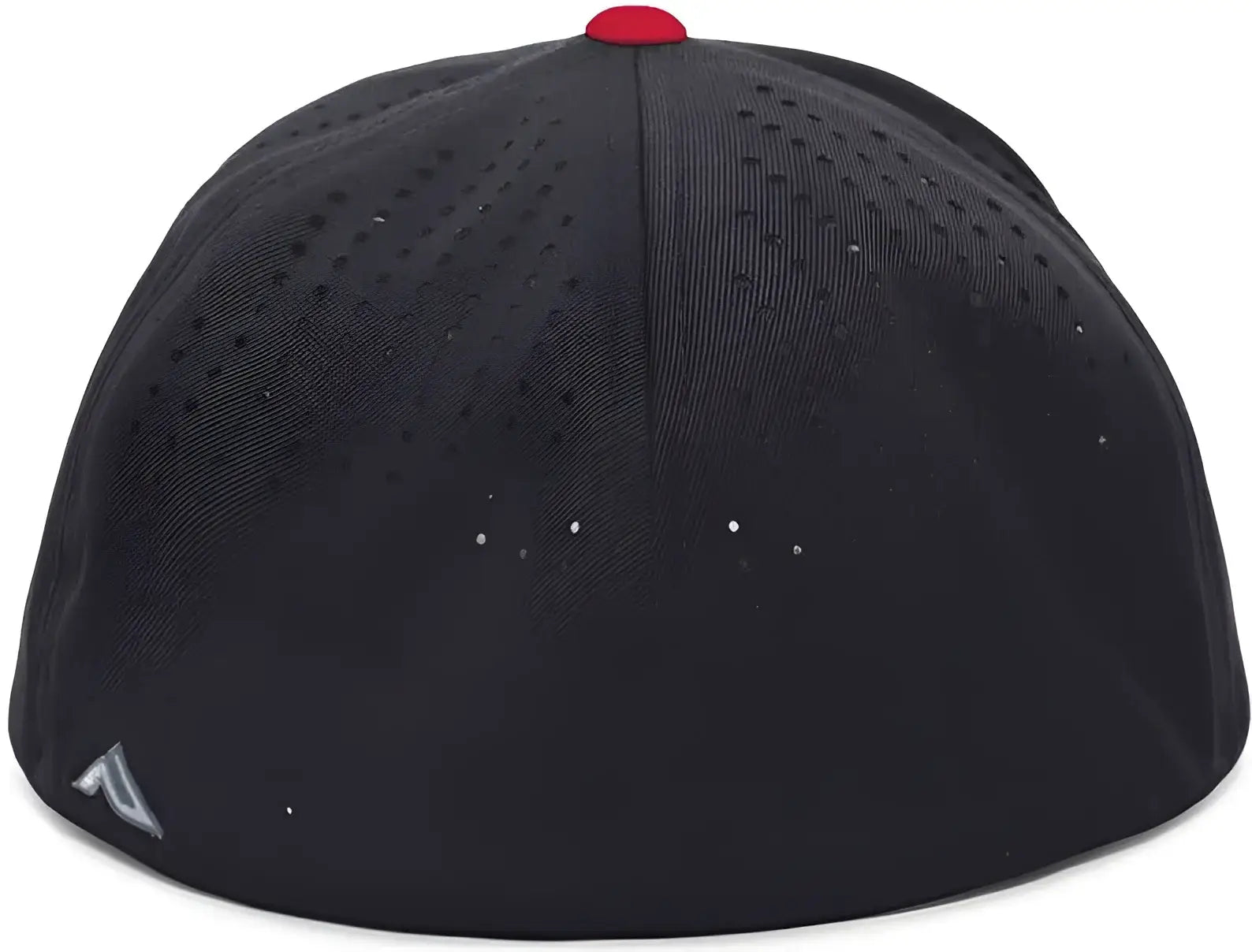 Pacific Headwear ES474 Perforated F3 Performance Flexfit Cap - Navy Red