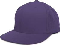 Pacific Headwear ES474 Perforated F3 Performance Flexfit Cap Purple Purple / 6 3/8’’ 6 7/8’’