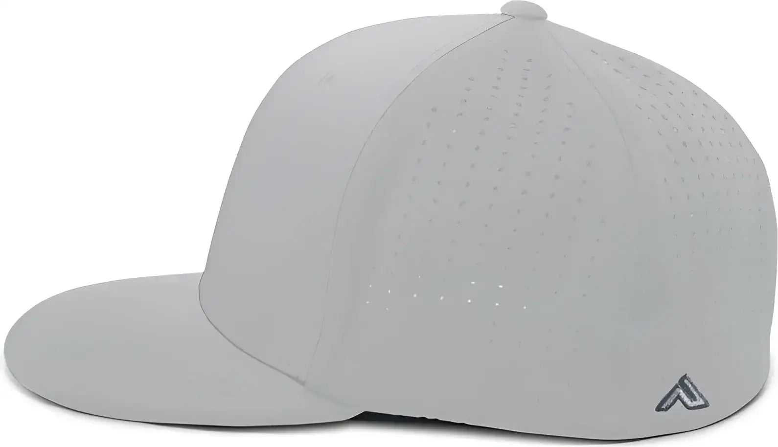 Pacific Headwear ES474 Perforated F3 Performance Flexfit Cap - Silver