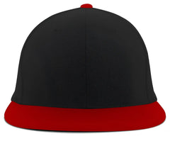 Pacific Headwear Es811 Premium A/C???????? Performance Flexfit Cap - Black Red