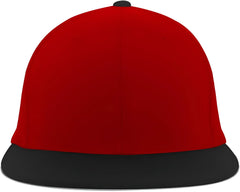 Pacific Headwear Es811 Premium A/C???????? Performance Flexfit Cap Red Black