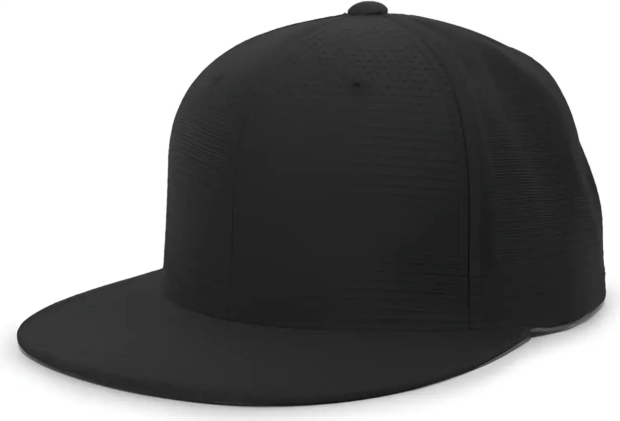 Pacific Headwear ES818 Air Jersey Performance Flexfit Cap - Black