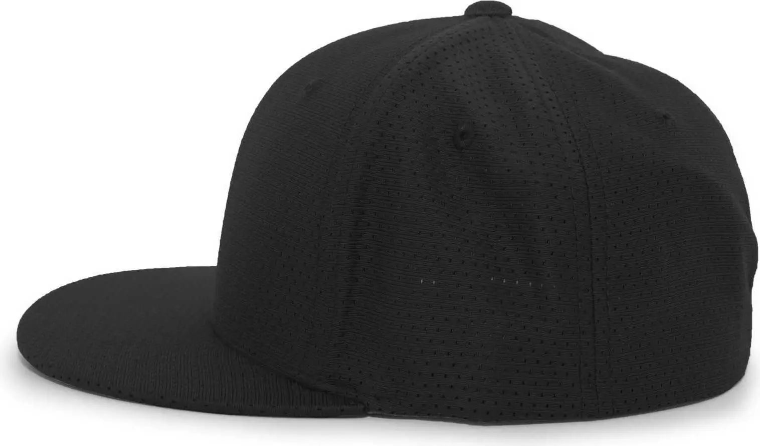 Pacific Headwear ES818 Air Jersey Performance Flexfit Cap - Black