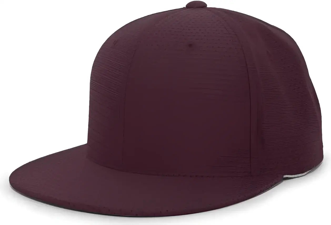 Pacific Headwear ES818 Air Jersey Performance Flexfit Cap - Maroon
