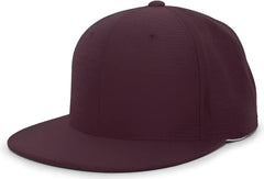 Pacific Headwear ES818 Air Jersey Performance Flexfit Cap Maroon