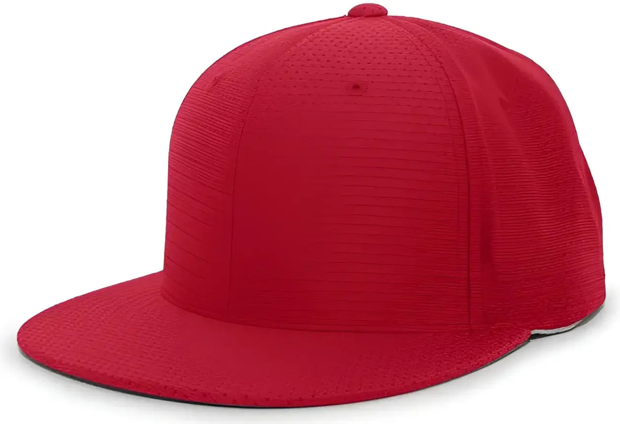 Pacific Headwear ES818 Air Jersey Performance Flexfit Cap - Red