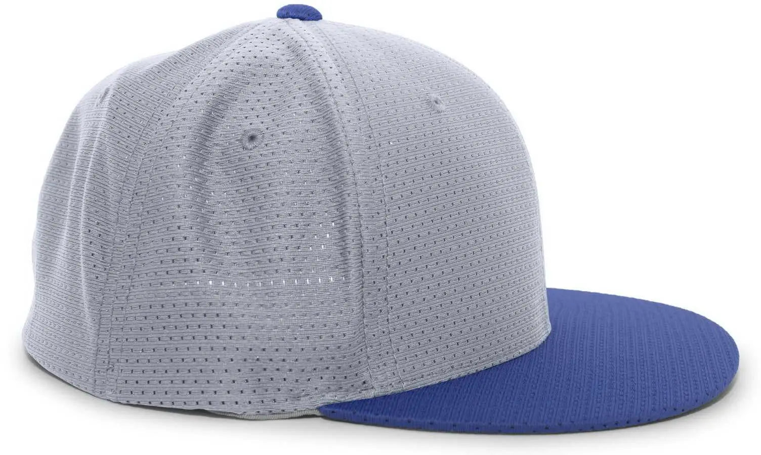 Pacific Headwear ES818 Air Jersey Performance Flexfit Cap - Silver Royal