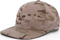 Pacific Headwear M35 MultiCam Ripstop Cordura Snapback Cap - Multicam Arid - Multi-Colored / 7’’ - 7 7/8’’
