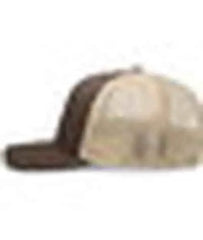 Pacific Headwear P113 Eco Trucker Snapback Brown Khaki Brown Brown Khaki / 7’’ 7 7/8’’