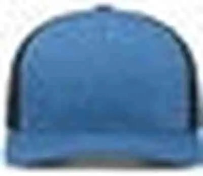 Pacific Headwear P113 Eco Trucker Snapback - Ocean Blue Lt Charcoal Ocean Blue - Blue Gray / 7’’ 7 7/8’’