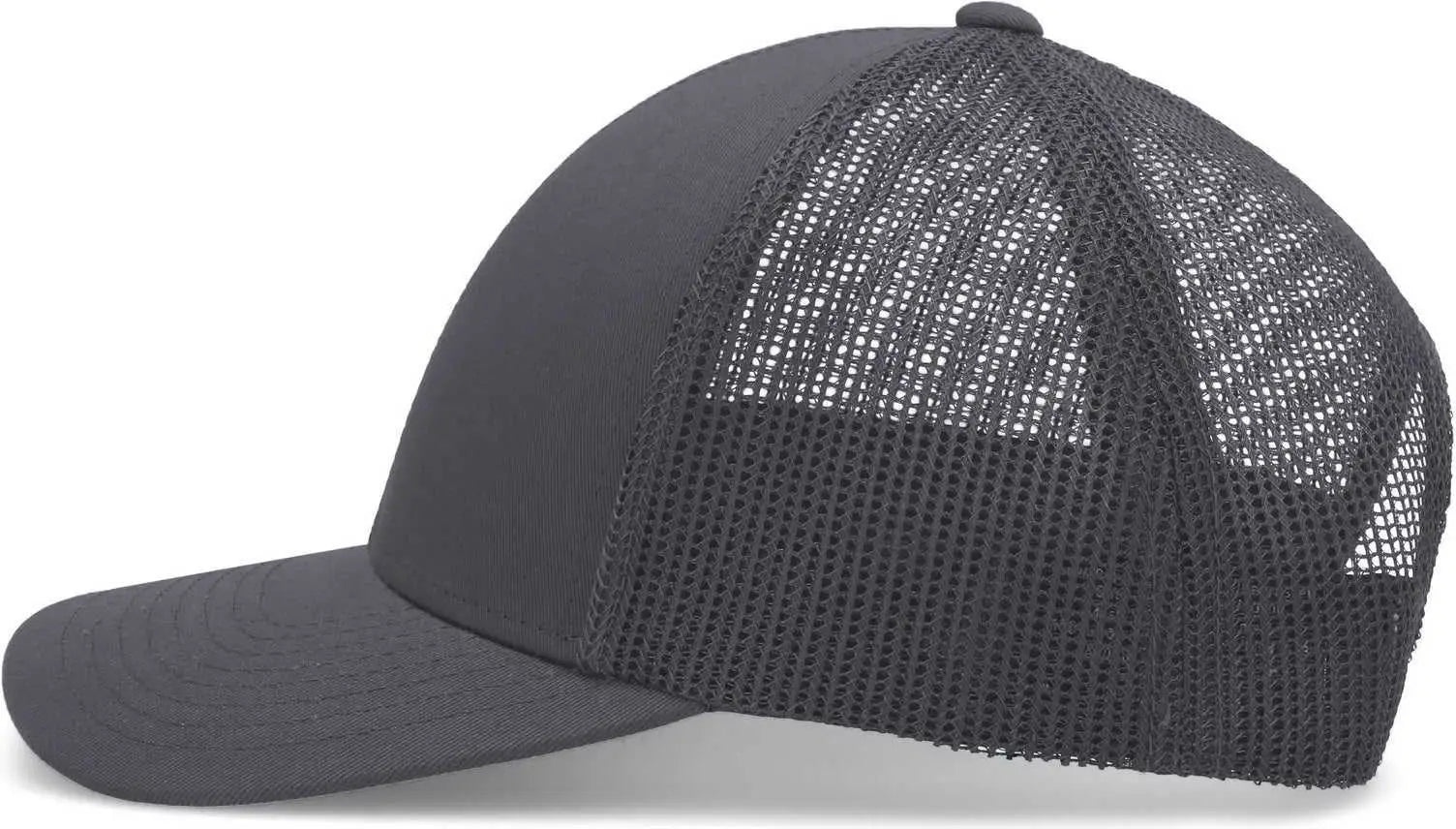 Pacific Headwear P114 Low-Pro Trucker Cap - Graphite