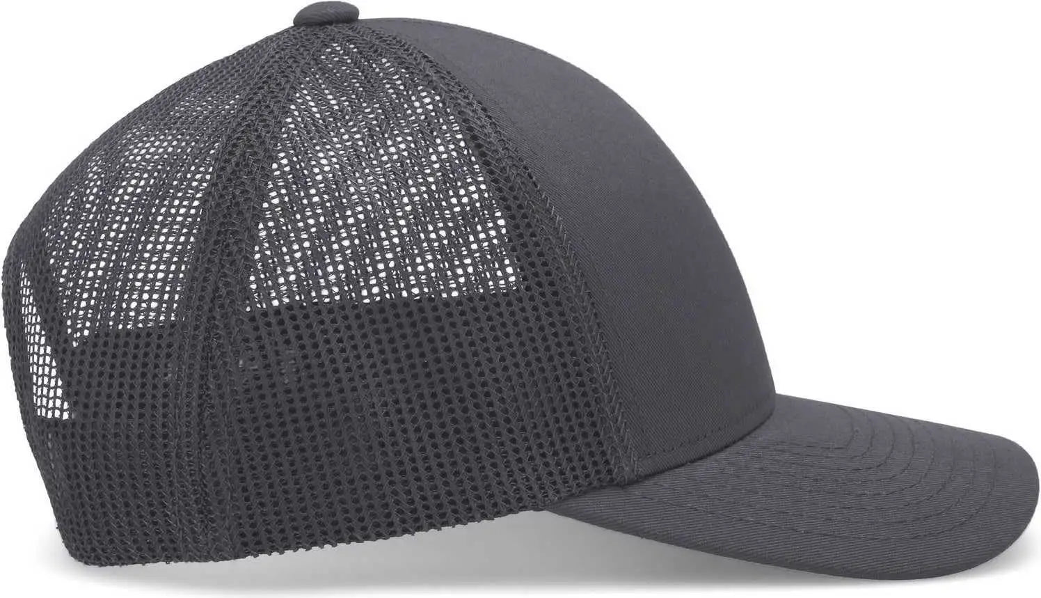 Pacific Headwear P114 Low-Pro Trucker Cap - Graphite