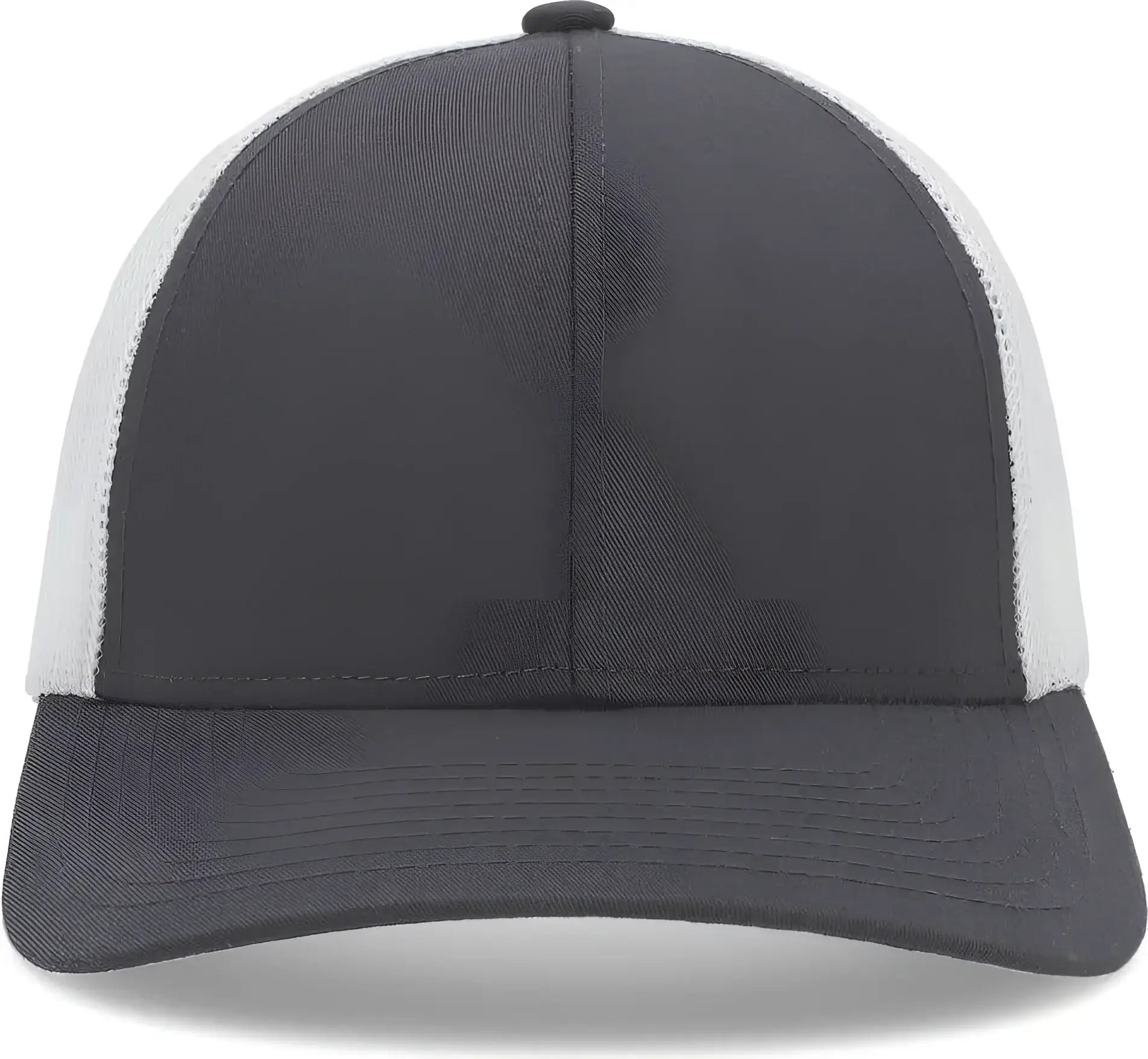 Pacific Headwear P114 Low-Pro Trucker Cap - Graphite White Graphite