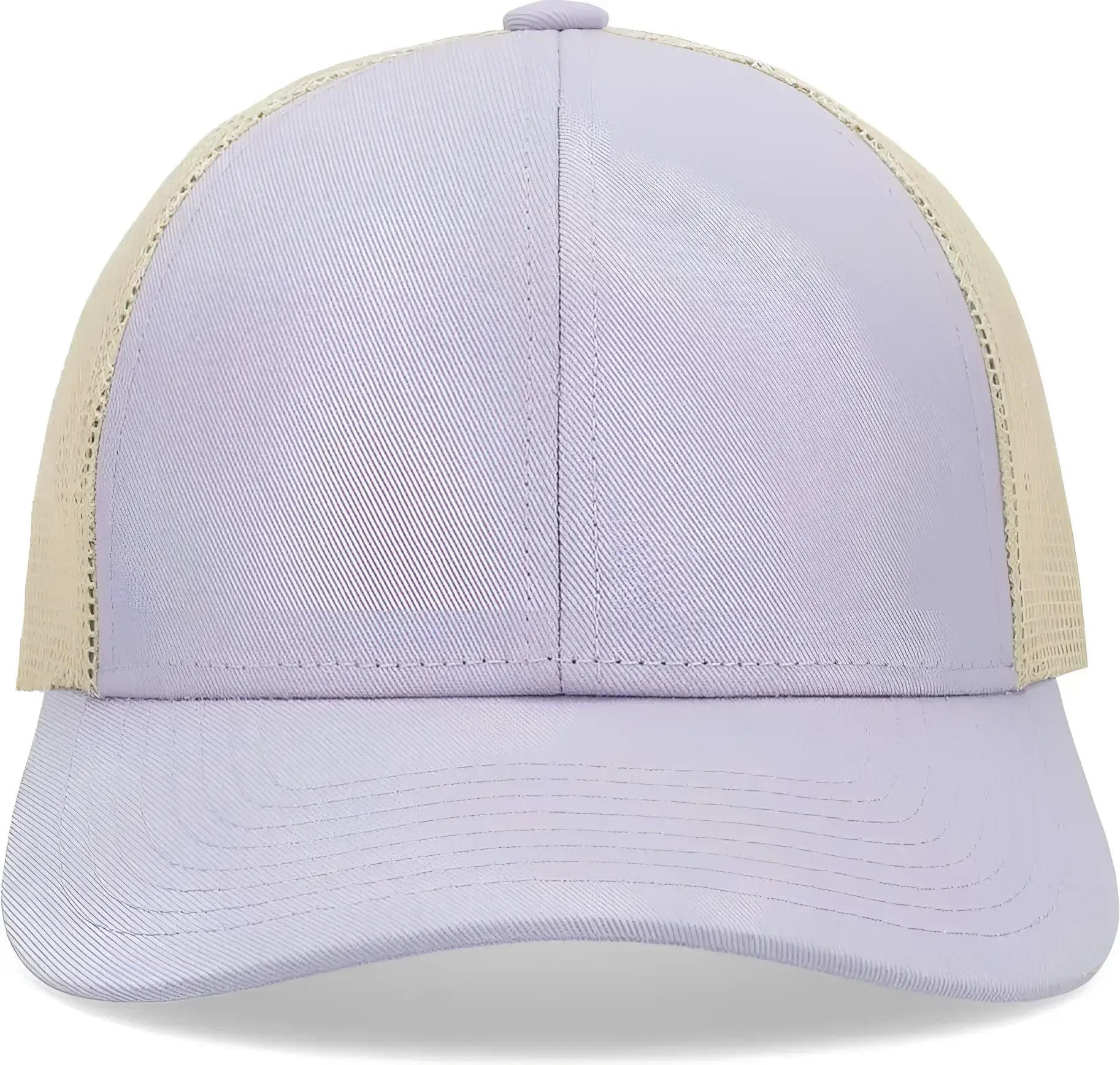 Pacific Headwear P114 Low-Pro Trucker Cap - Lavender Beige Lavender - Lavender Beige Lavender / 7’’ - 7 7/8’’