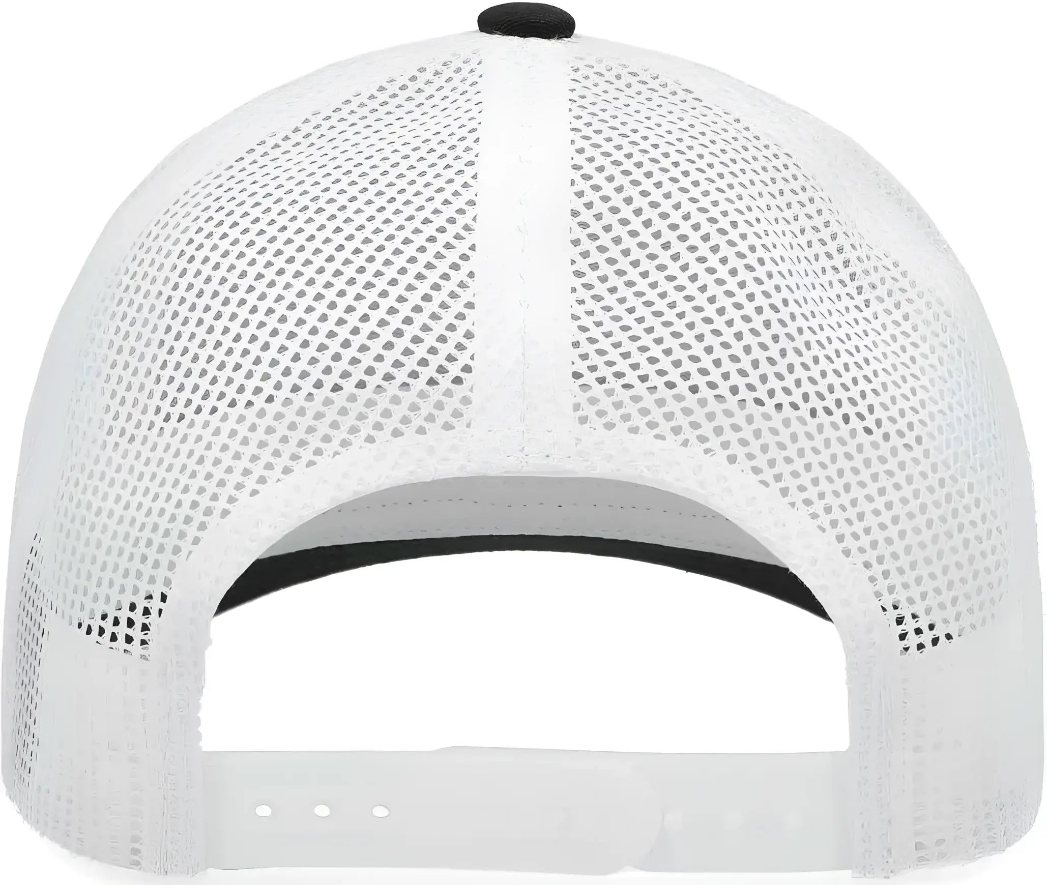 Pacific Headwear P114 Low-Pro Trucker Cap - Light Charcoal White Black