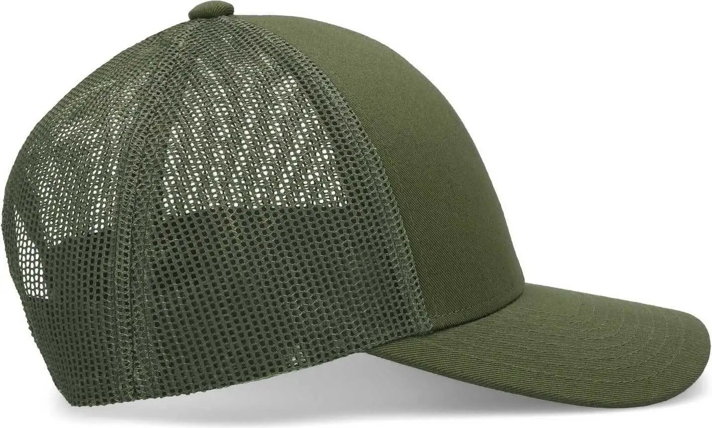 Pacific Headwear P114 Low-Pro Trucker Cap - Loden