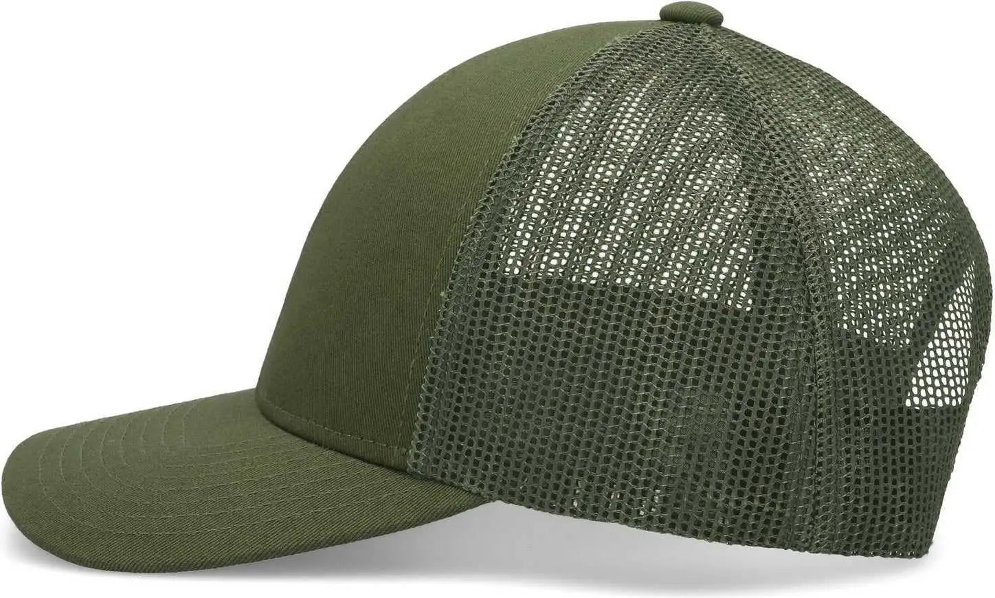 Pacific Headwear P114 Low-Pro Trucker Cap - Loden