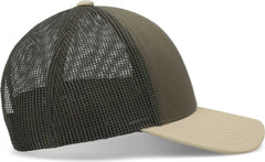 Pacific Headwear P114 Low-Pro Trucker Cap - Moss Beige