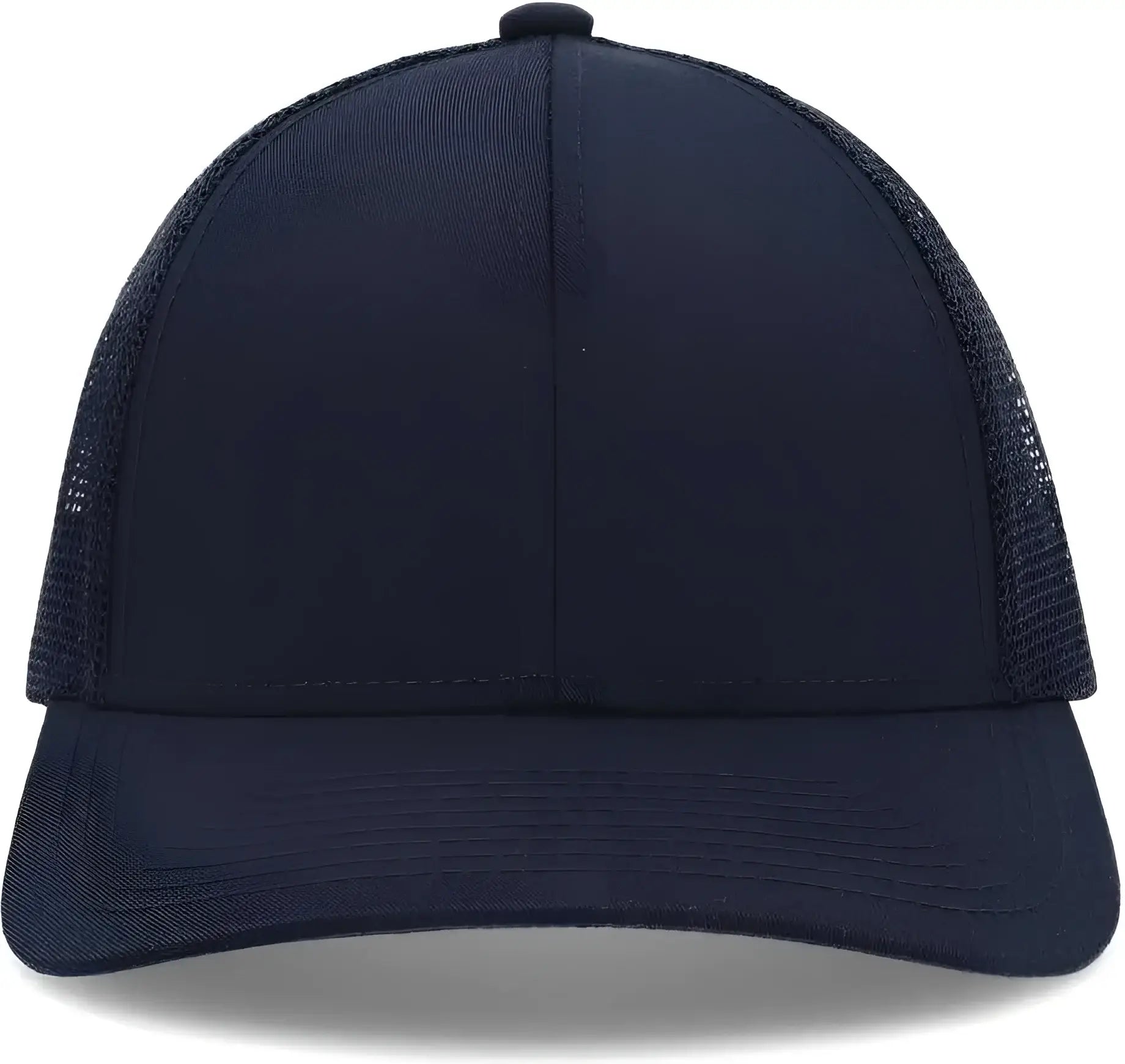 Pacific Headwear P114 Low-Pro Trucker Cap - Navy