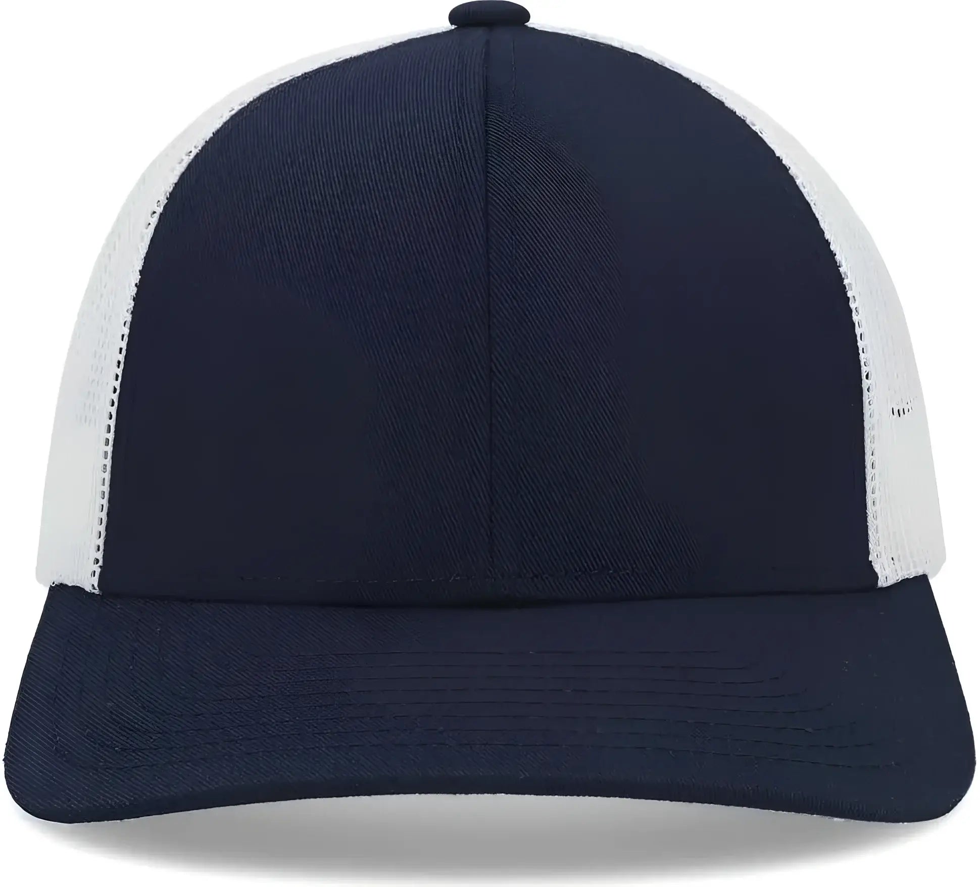 Pacific Headwear P114 Low-Pro Trucker Cap - Navy White Navy