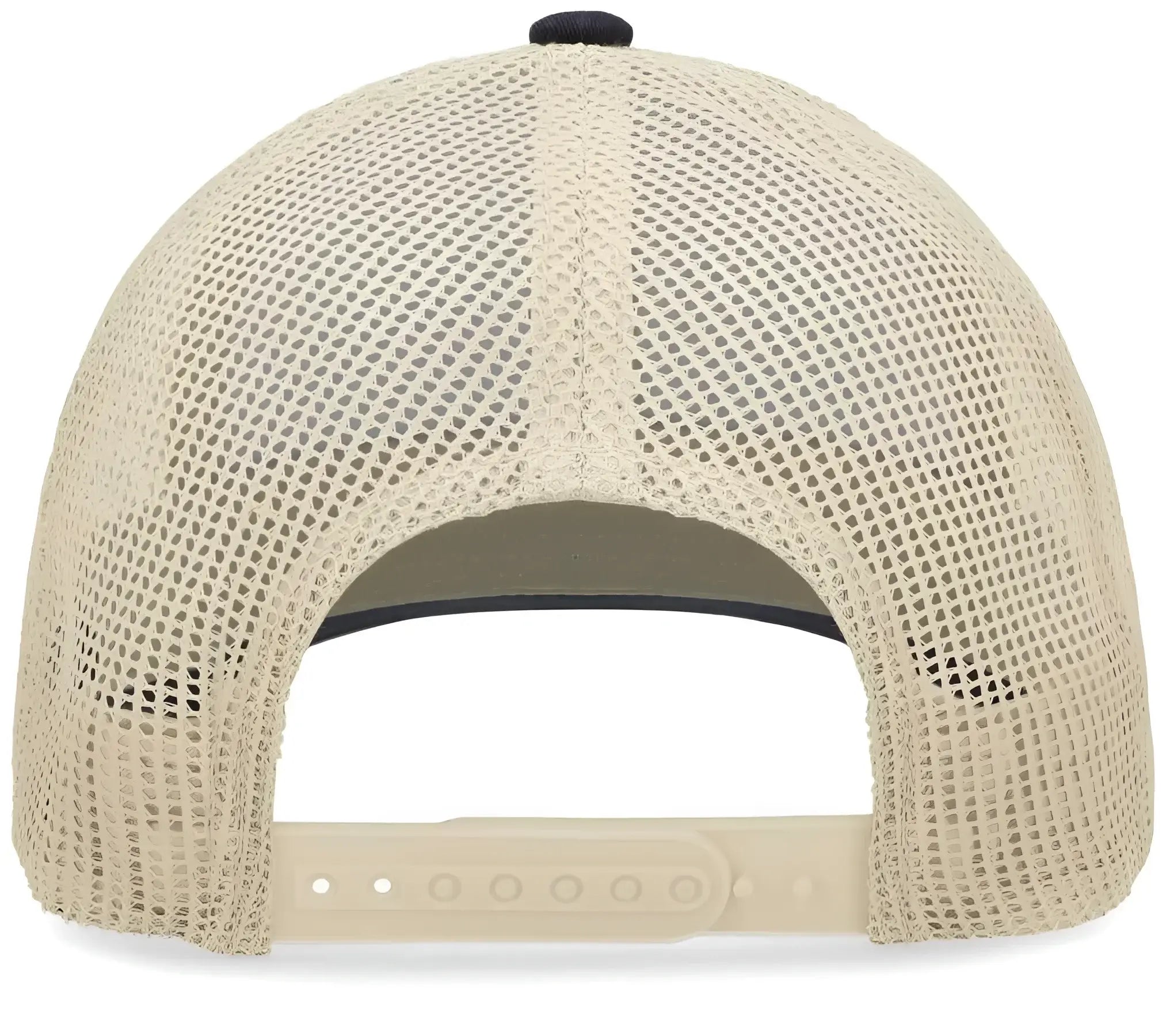 Pacific Headwear P114 Low-Pro Trucker Cap - Panther Teal Beige Navy - Panther Teal Beige Navy / 7’’ - 7 7/8’’