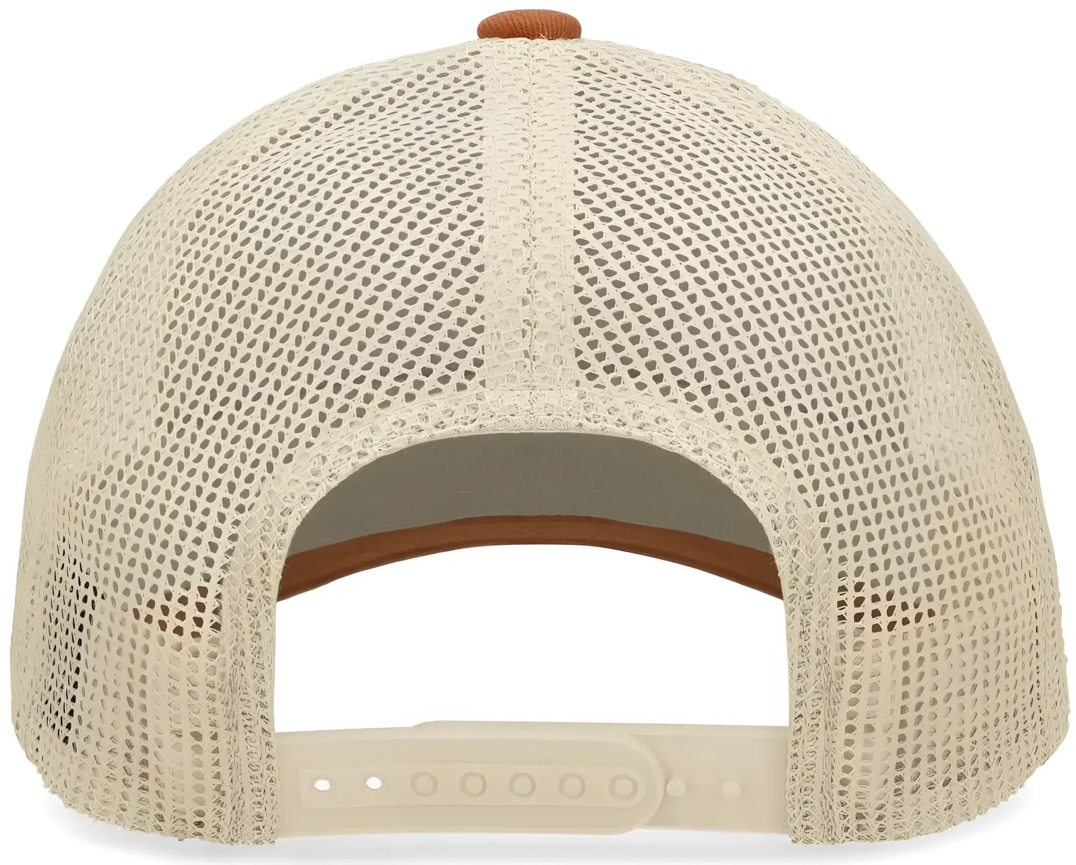 Pacific Headwear P114 Low-Pro Trucker Cap - Rust Beige Rust