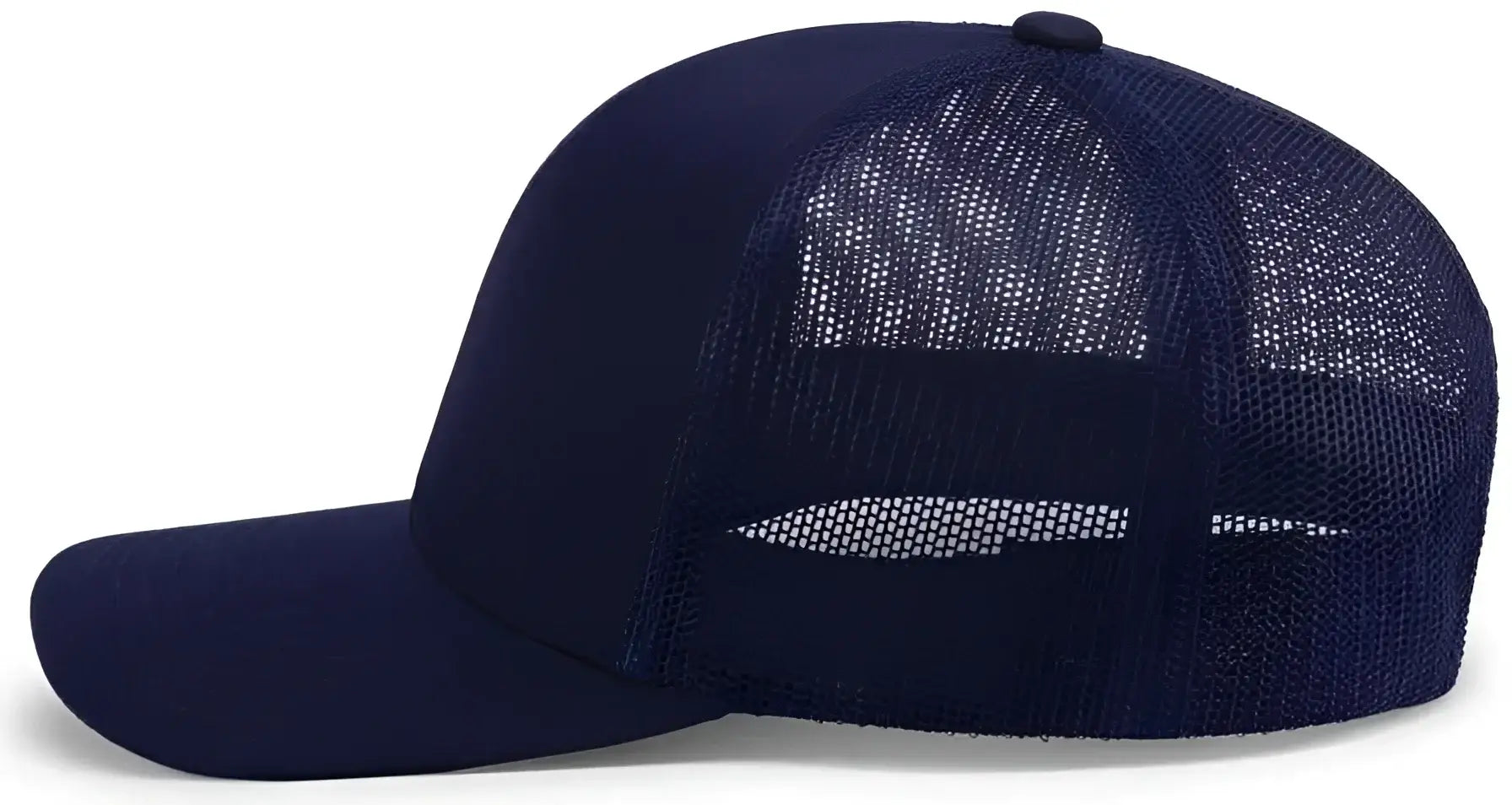 Pacific Headwear P114 Low-Pro Trucker Cap - True Navy - True Navy / 7’’ - 7 7/8’’