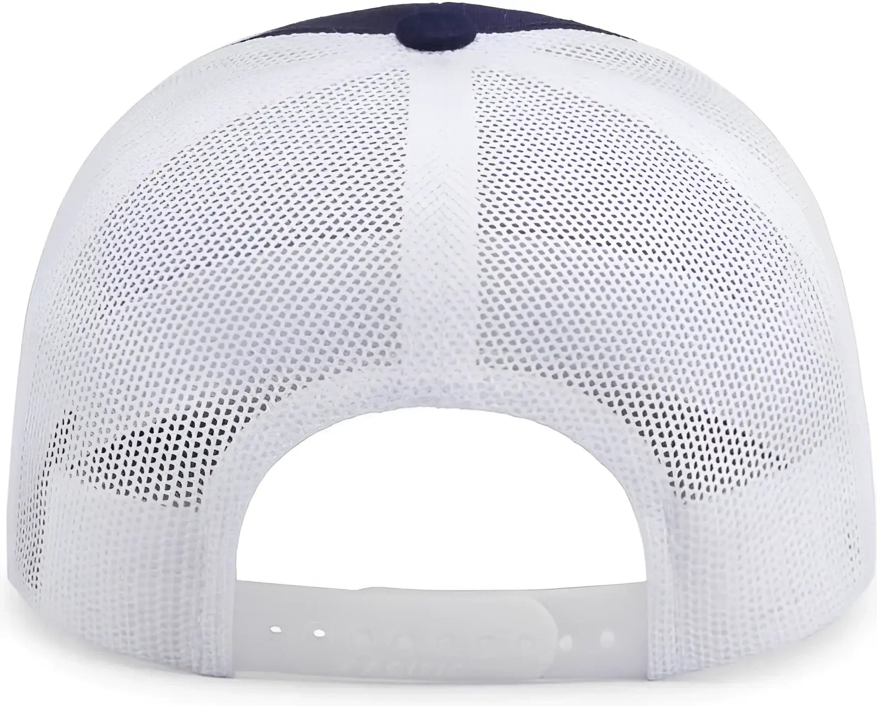 Pacific Headwear P114 Low-Pro Trucker Cap - True Navy White True Navy - True Navy White True Navy / 7’’ - 7 7/8’’