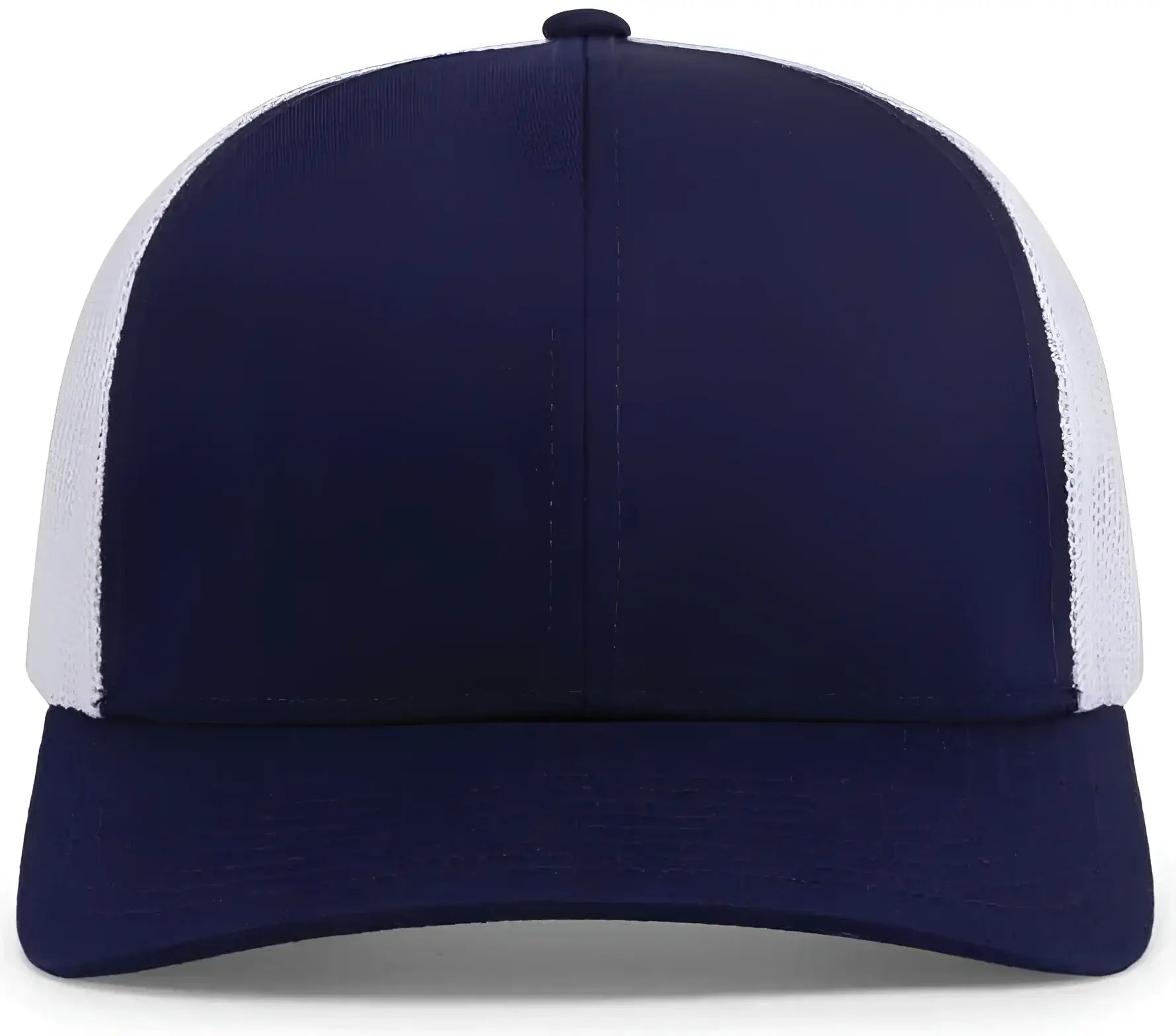 Pacific Headwear P114 Low-Pro Trucker Cap - True Navy White True Navy - True Navy White True Navy / 7’’ - 7 7/8’’