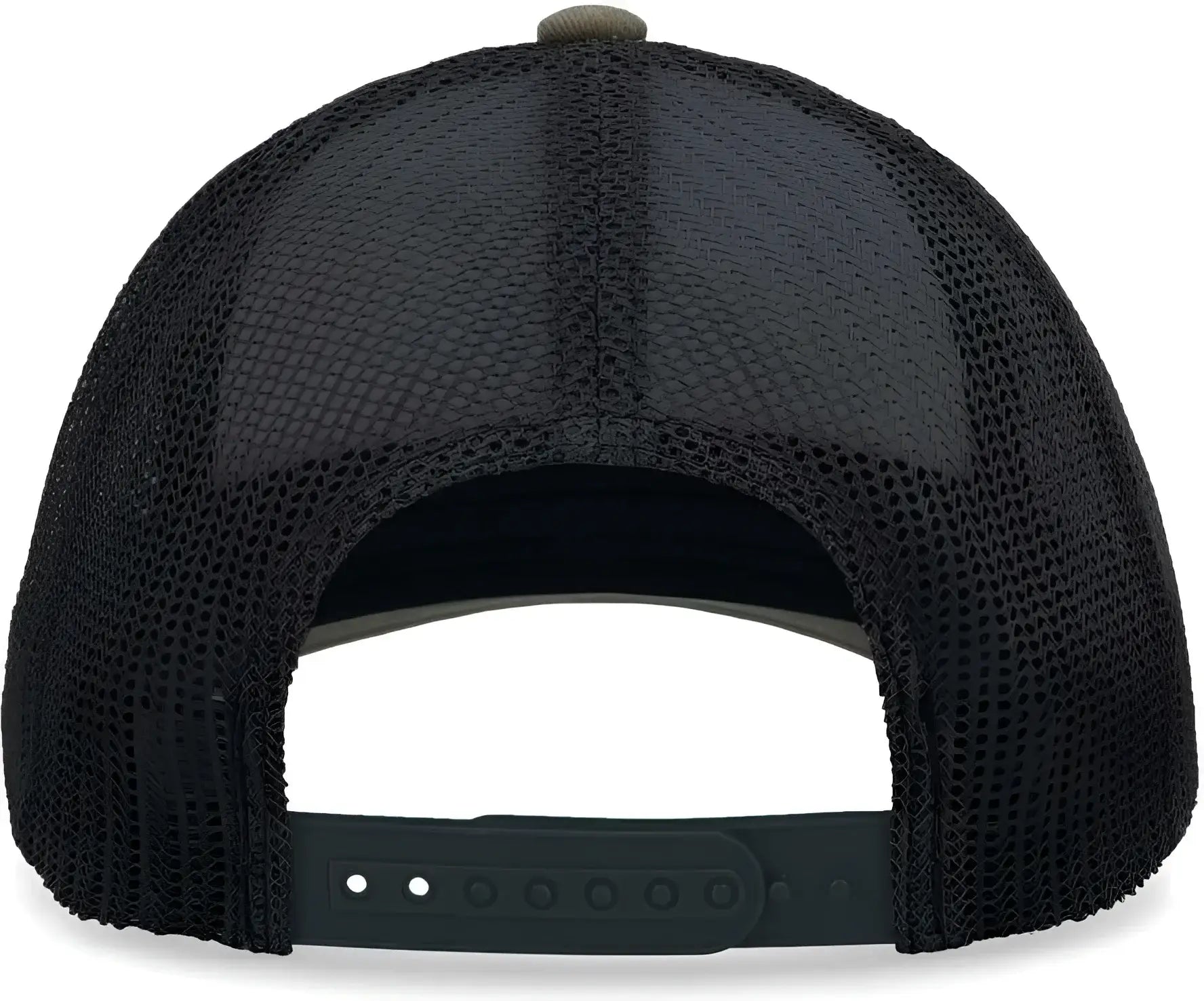Pacific Headwear P114 Low-Pro Trucker Cap - White Light Charcoal Moss