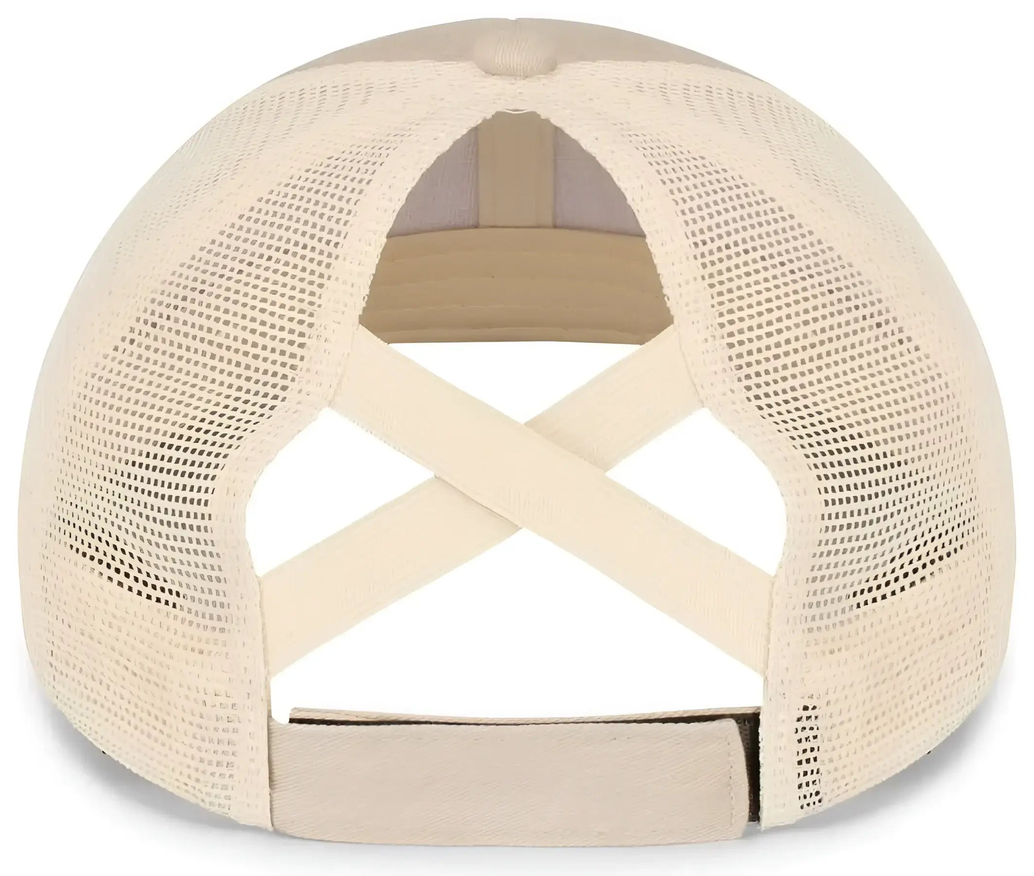 Pacific Headwear P130 Ladies Ponytail Cap - Stone Beige Stone - Stone Beige Stone / 7’’ - 7 7/8’’