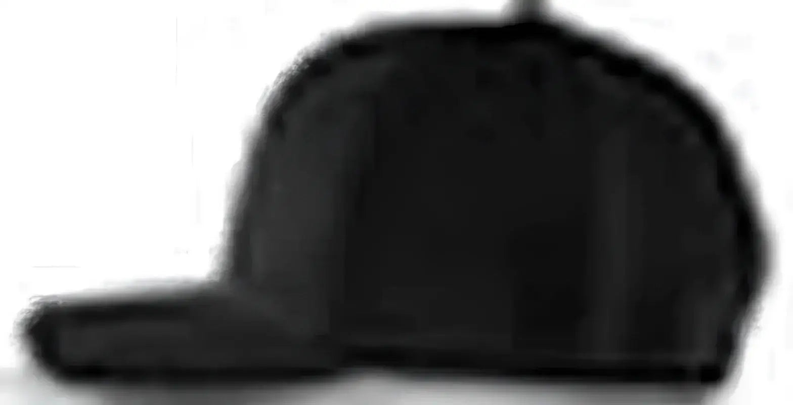 Pacific Headwear P151 Trucker Pacflex Snapback Cap - Black - Black / 7’’ 7 7/8’’