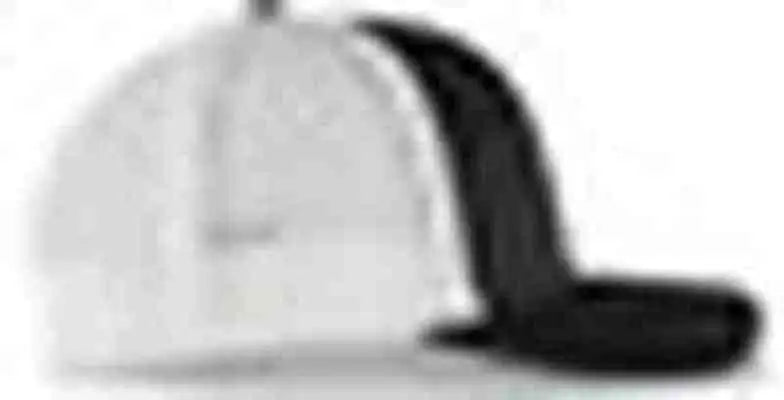 Pacific Headwear P151 Trucker Pacflex Snapback Cap - Black White Black - Black White / 7’’ 7 7/8’’