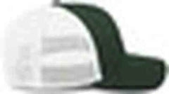 Pacific Headwear P151 Trucker Pacflex Snapback Cap - Dark Green White Dark Green - Forest White / 7’’ 7 7/8’’