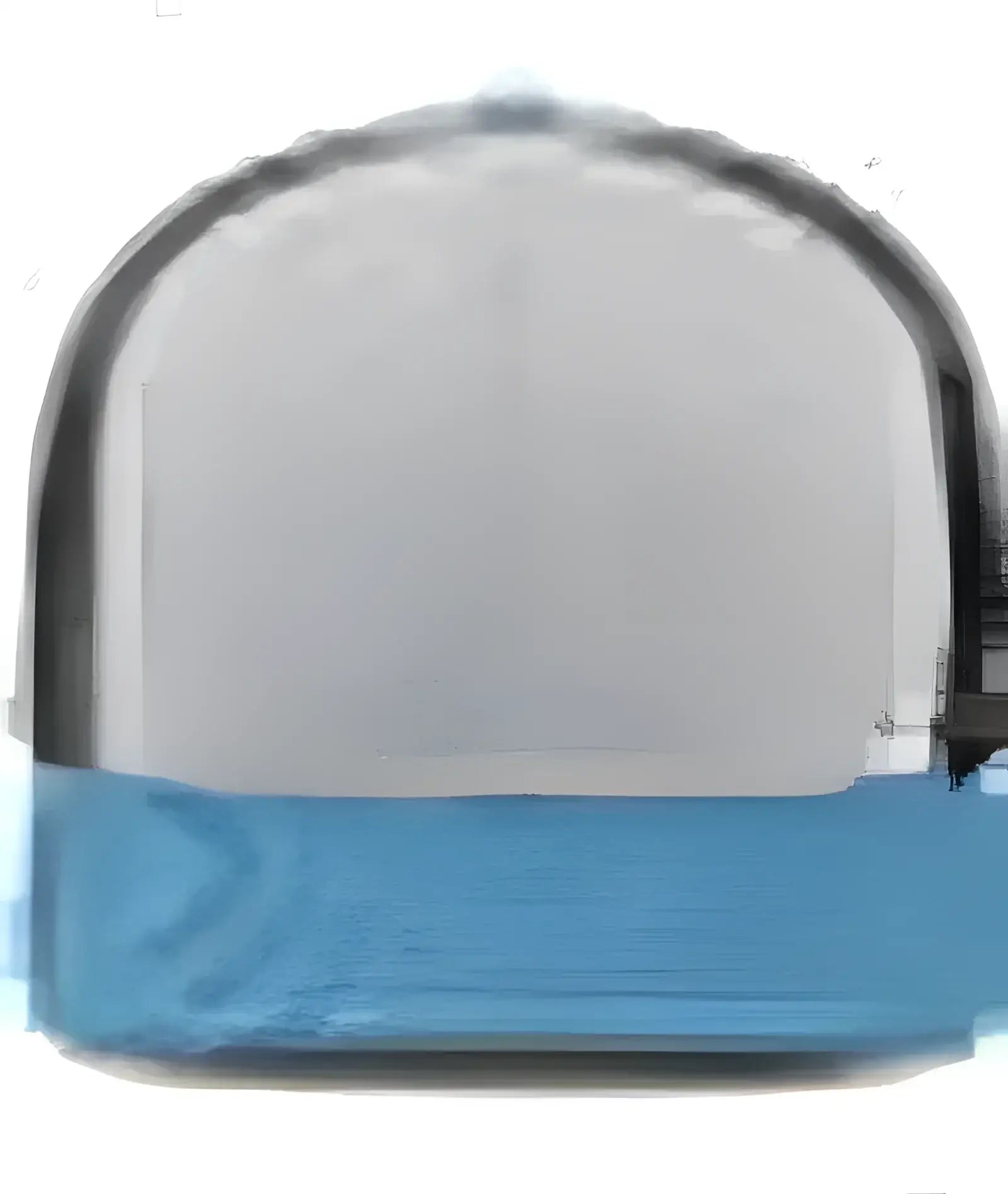 Pacific Headwear P151 Trucker Pacflex Snapback Cap - Heather Grey Lt Charcoal Ocean Blue - Heather Grey Lt Charcoal